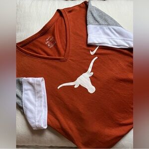 Nike Burnt Orange Longhorns Shirt